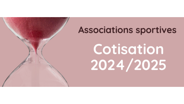 [Cotisation] - Campagne 2025 pour les associations sportives