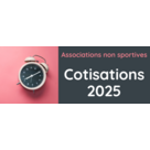 [Cotisation] - Campagne 2025 association non sportive : Il est temps de renouveler !